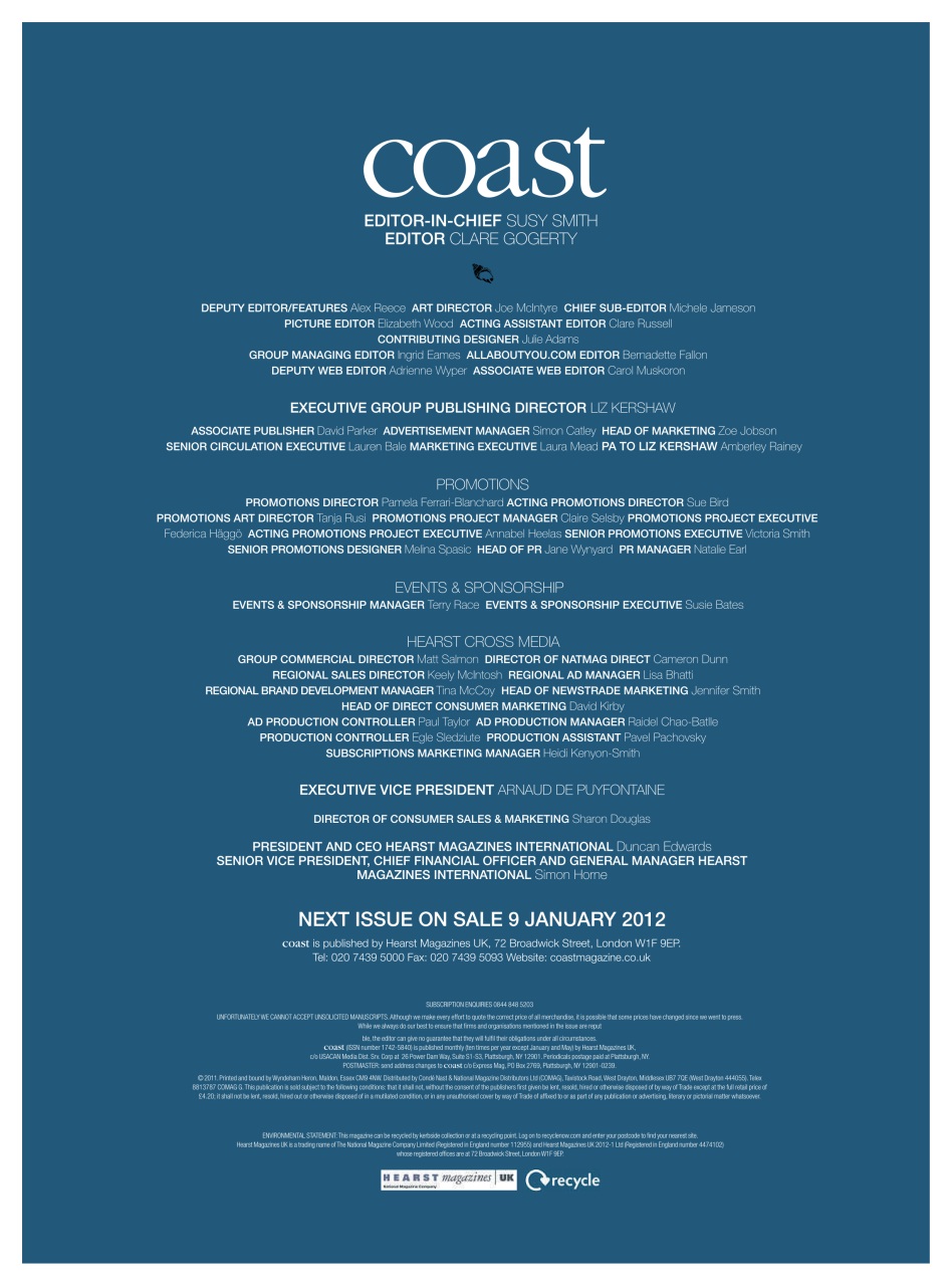 Coast Preview Pages