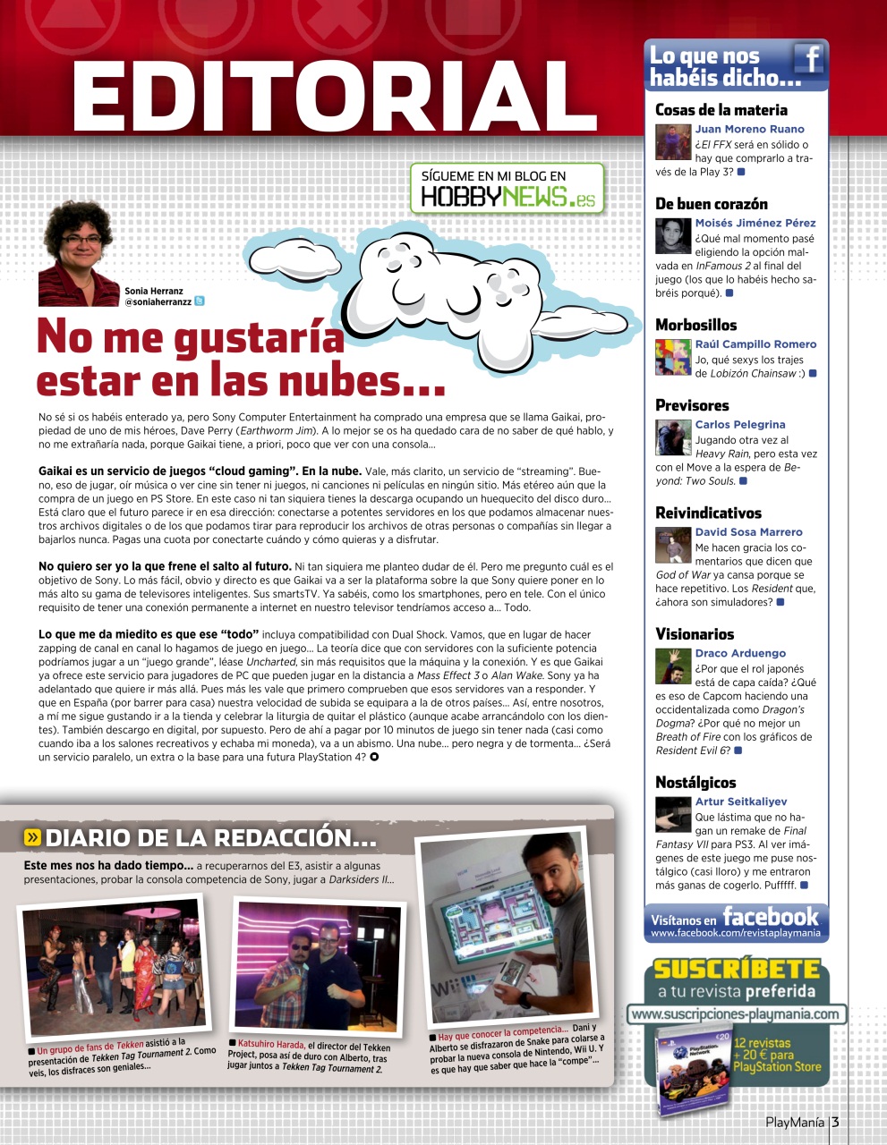 Playmania Preview Pages