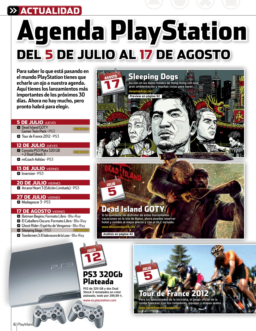 Playmania Preview Pages