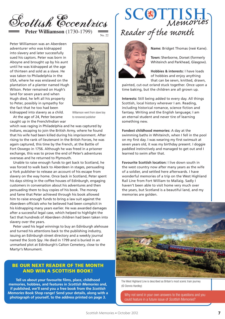 Scottish Memories Preview Pages