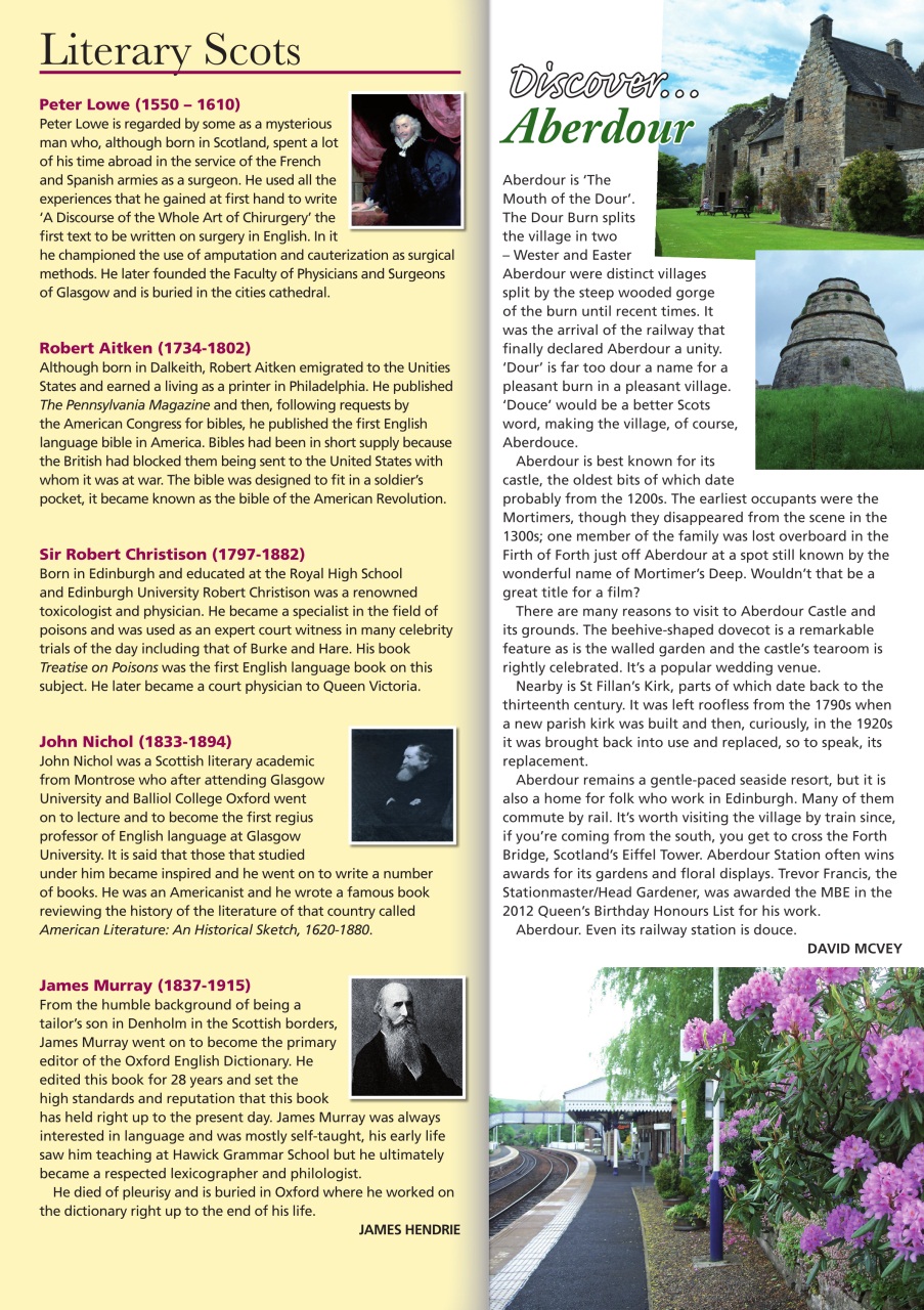 Scottish Memories Preview Pages