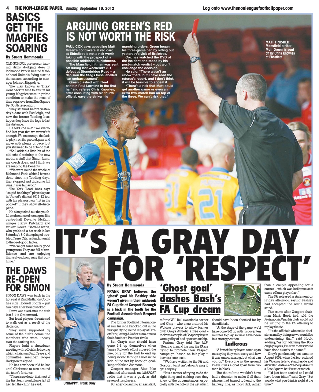 The Non-League Football Paper Preview Pages