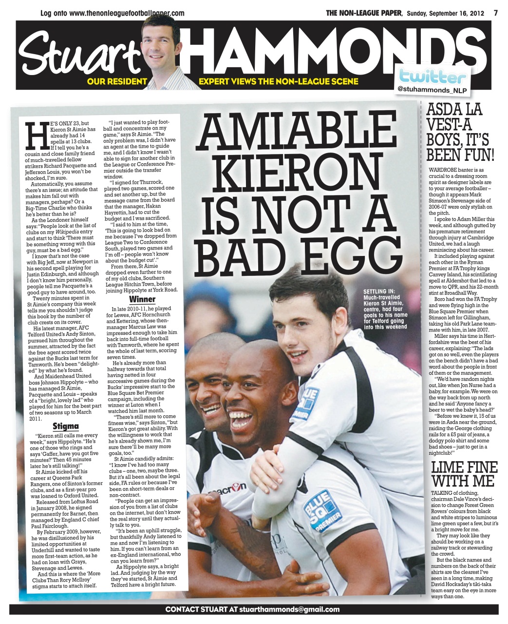 The Non-League Football Paper Preview Pages