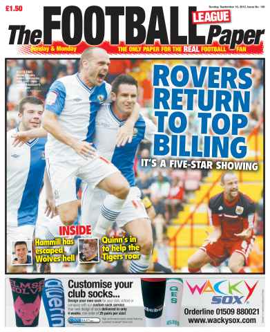 The Football League Paper issue 16th September 2012