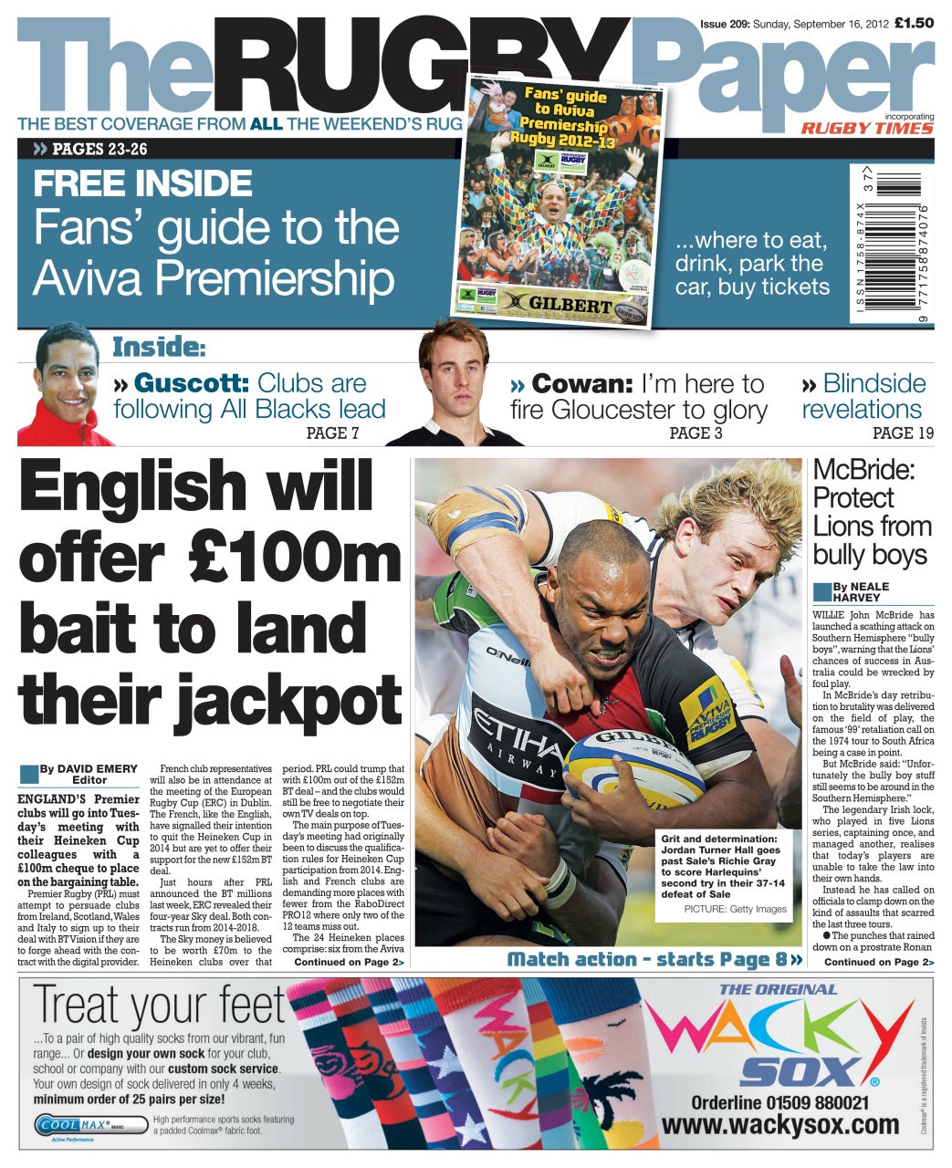 The Rugby Paper Preview Pages