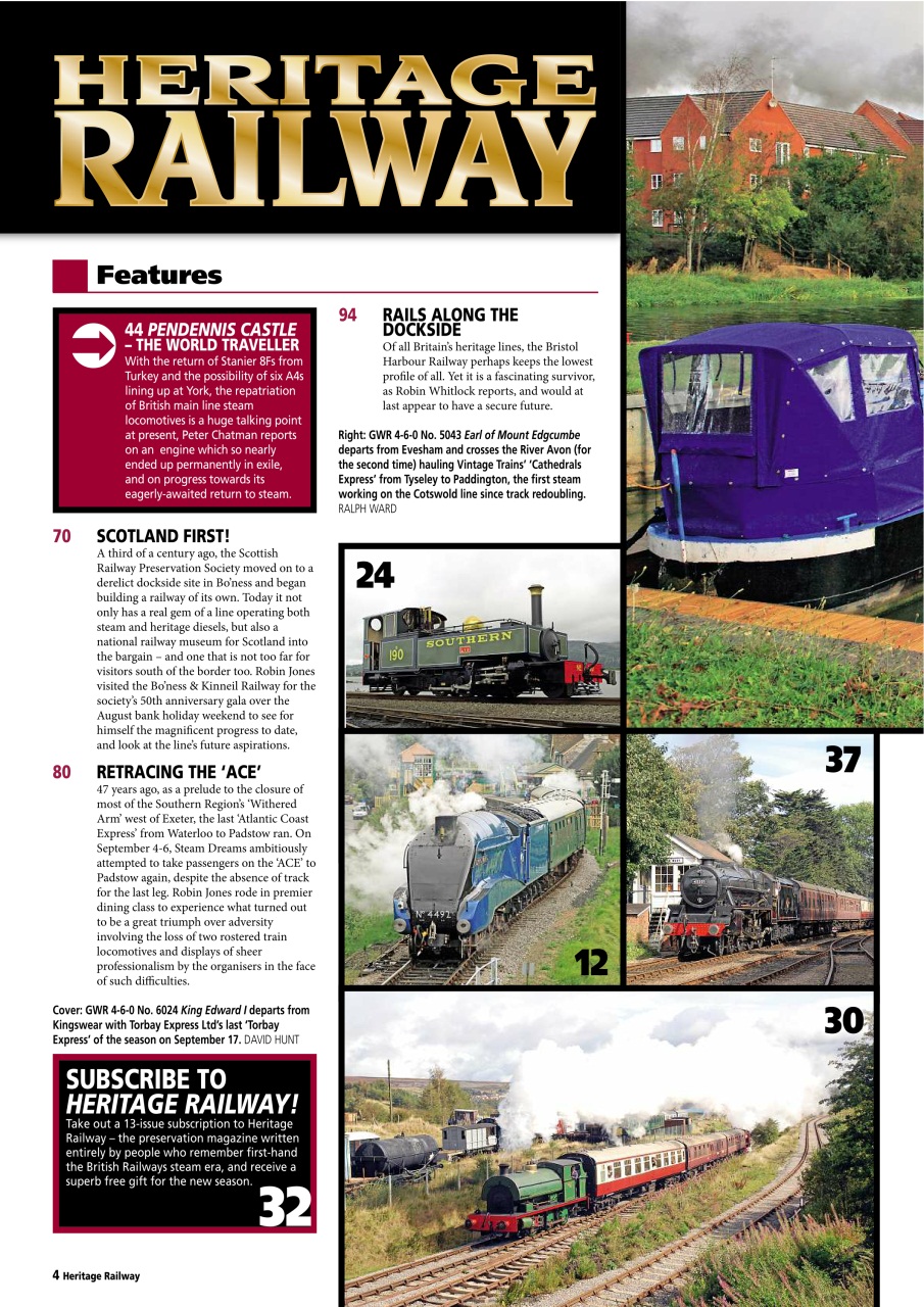 Heritage Railway Preview Pages