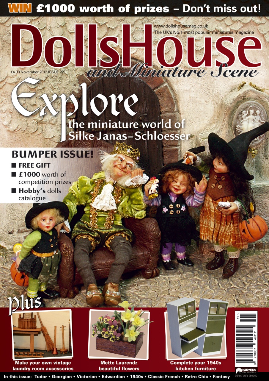 Dolls House and Miniature Scene Preview Pages