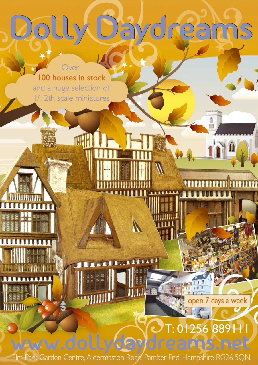 Dolls House and Miniature Scene Preview Pages