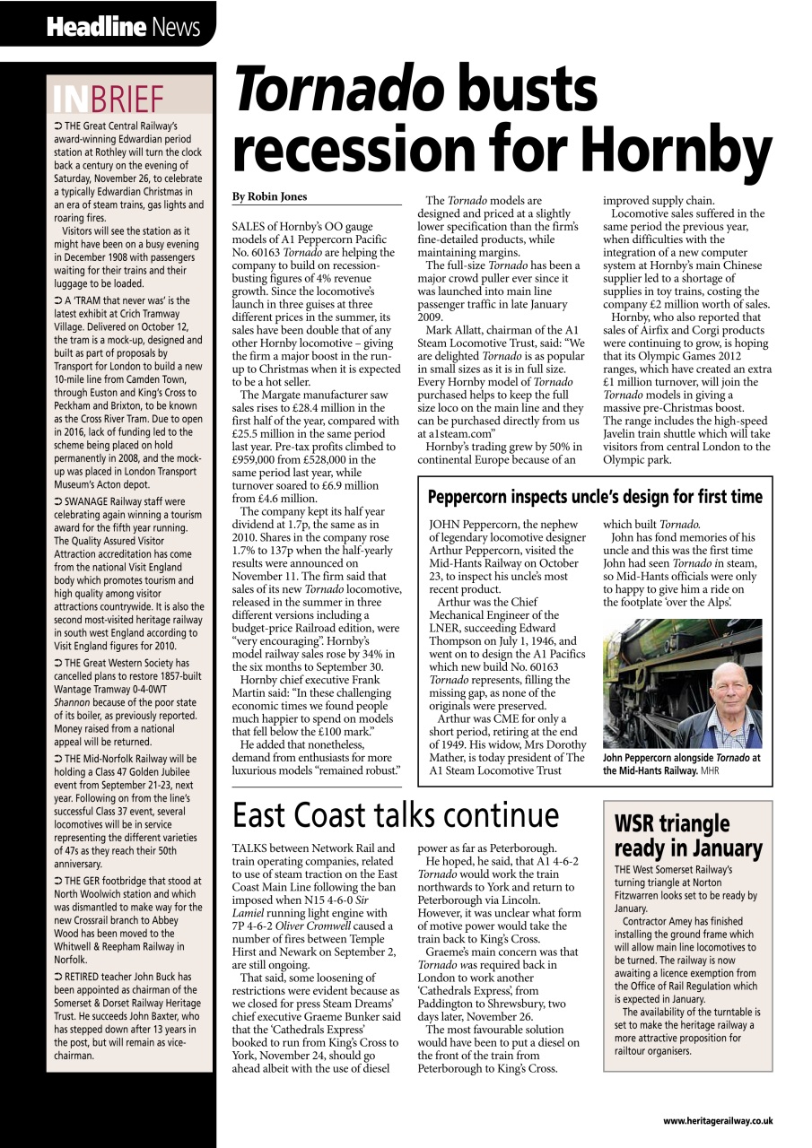 Heritage Railway Preview Pages