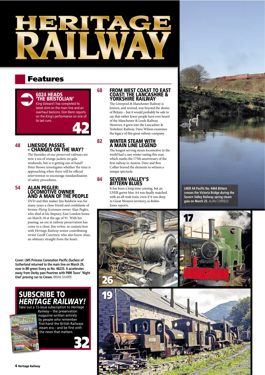 Heritage Railway Preview Pages