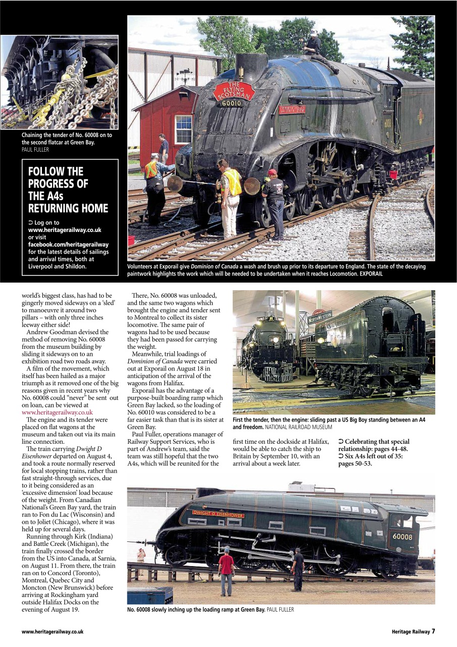 Heritage Railway Preview Pages