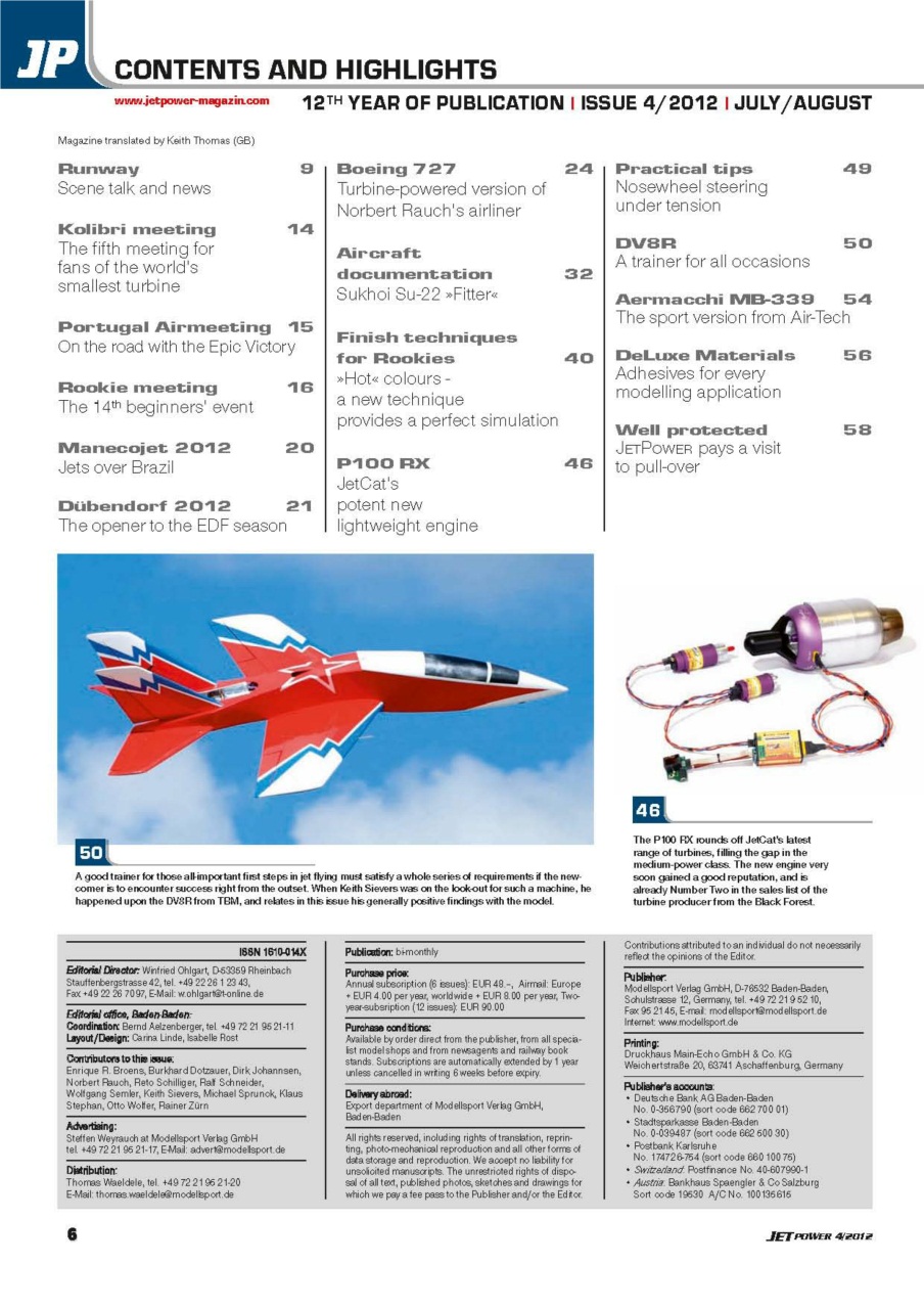 Jetpower Preview Pages