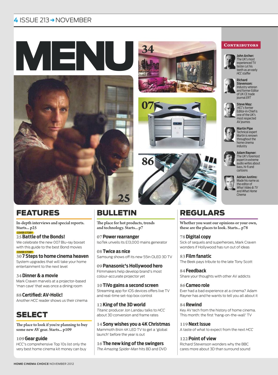 Home Cinema Choice Preview Pages
