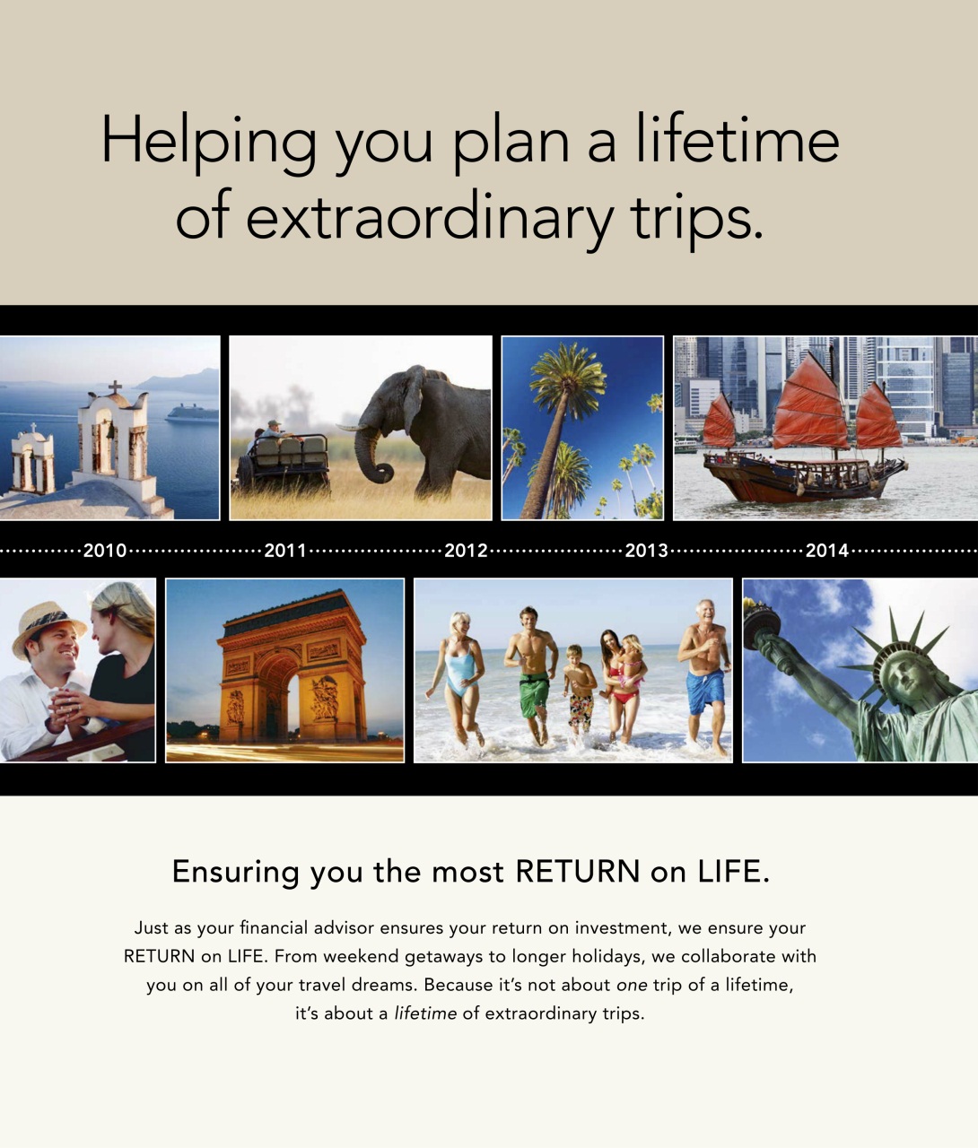 Luxury Travel Preview Pages