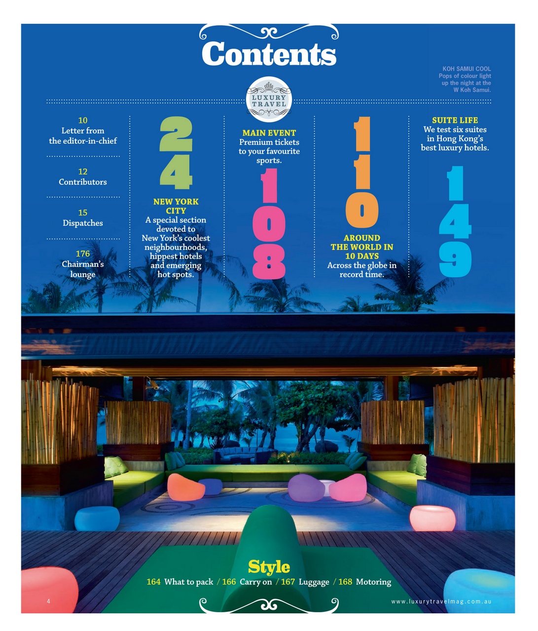 Luxury Travel Preview Pages