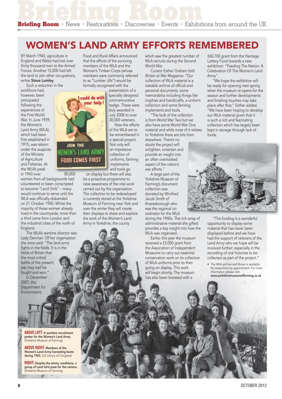 Britain at War Magazine Preview Pages