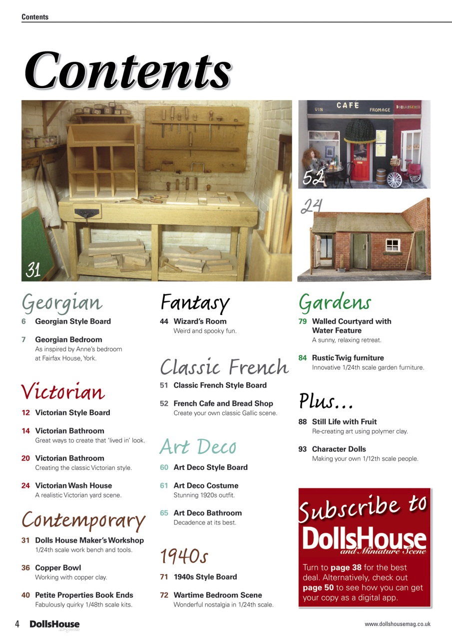 Dolls House Projects-Special Ed. Preview Pages