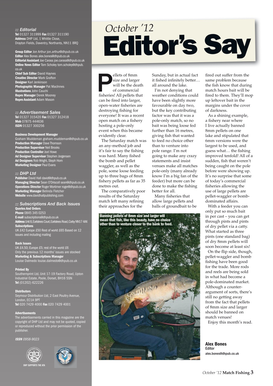 Match Fishing Preview Pages