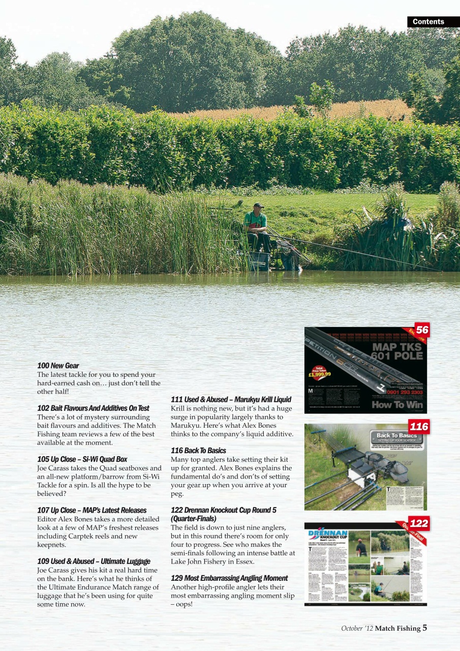 Match Fishing Preview Pages