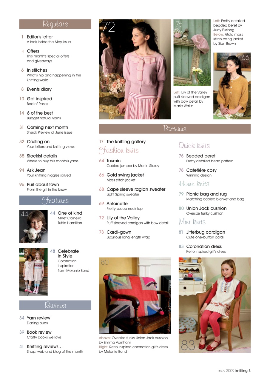 Knitting Preview Pages