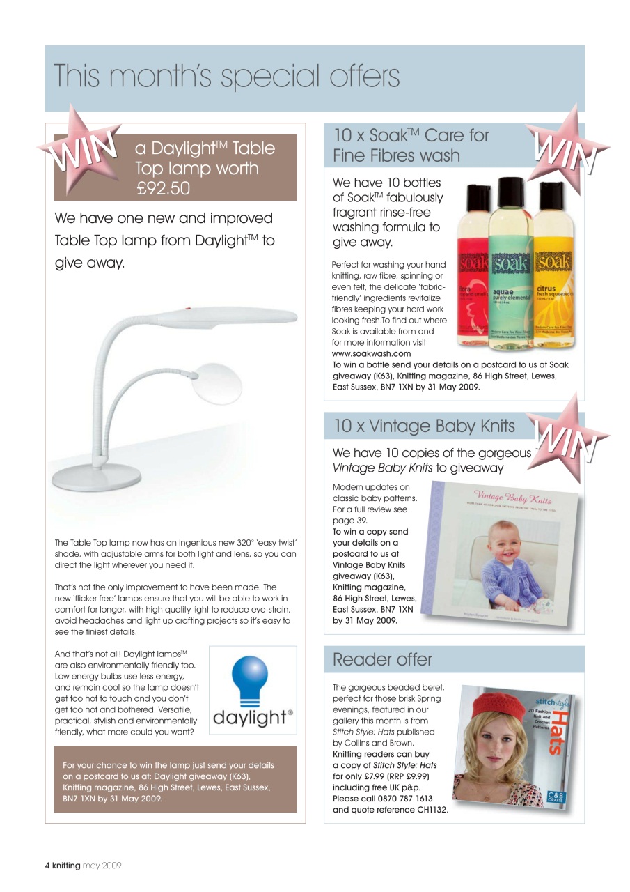 Knitting Preview Pages