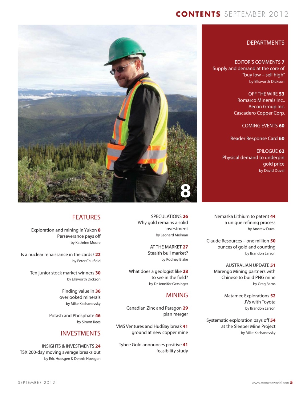 Resource World Preview Pages