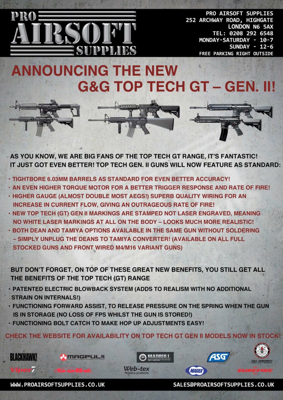 Airsoft Action Preview Pages