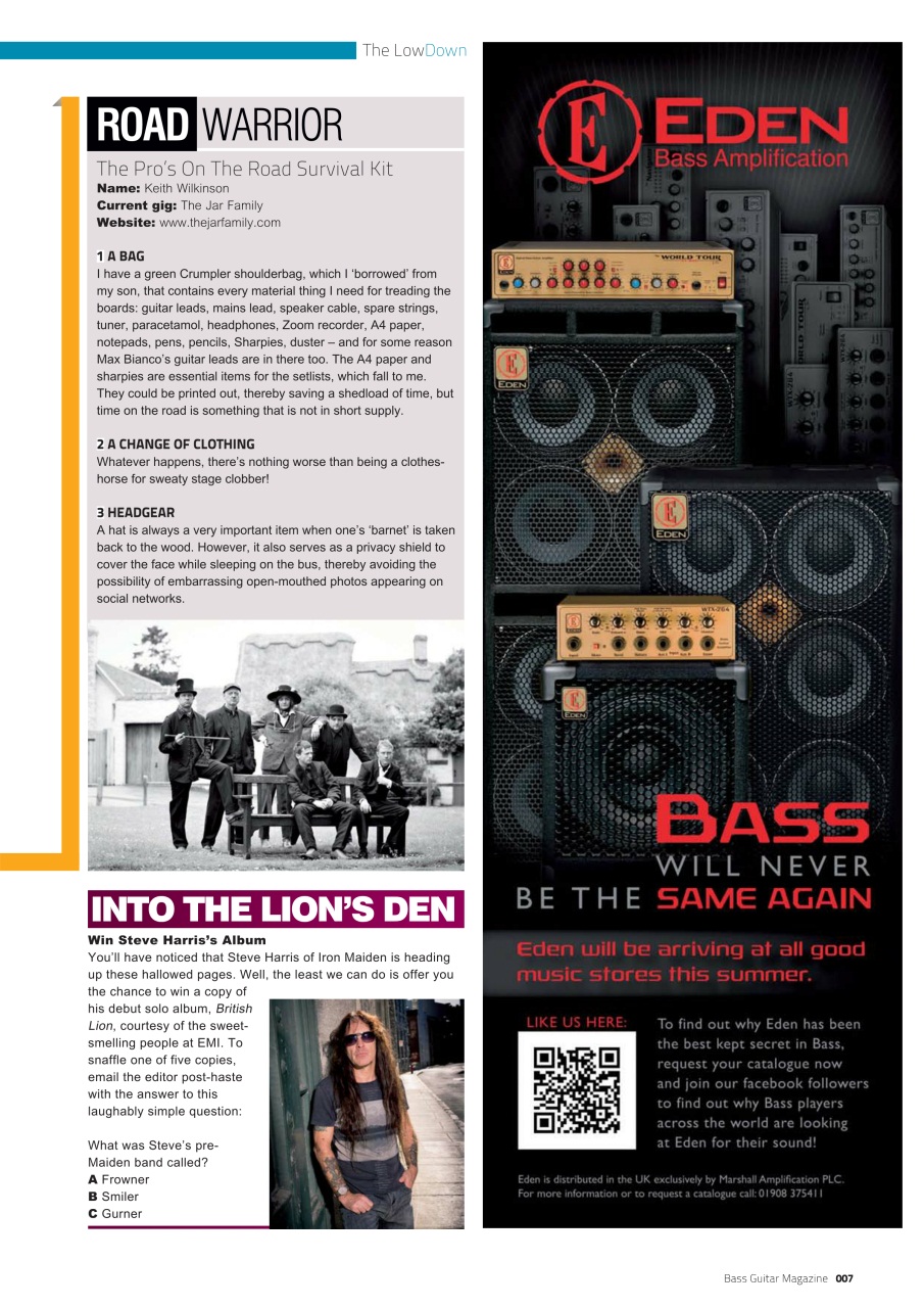 Bass Player UK Preview Pages