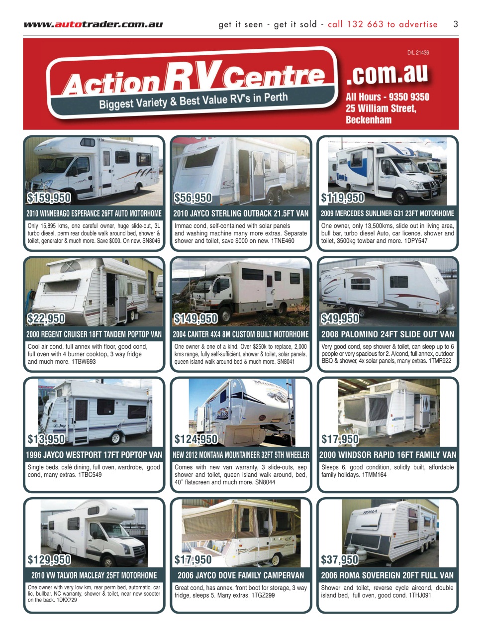 AutoTrader Preview Pages