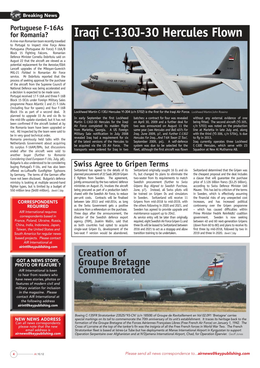 AIR International Preview Pages