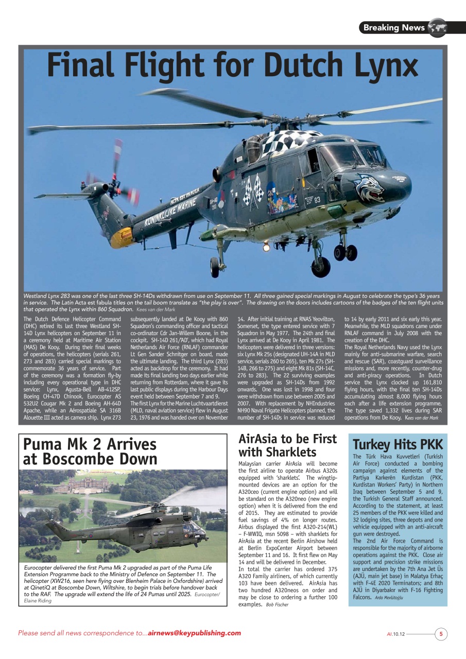 AIR International Preview Pages