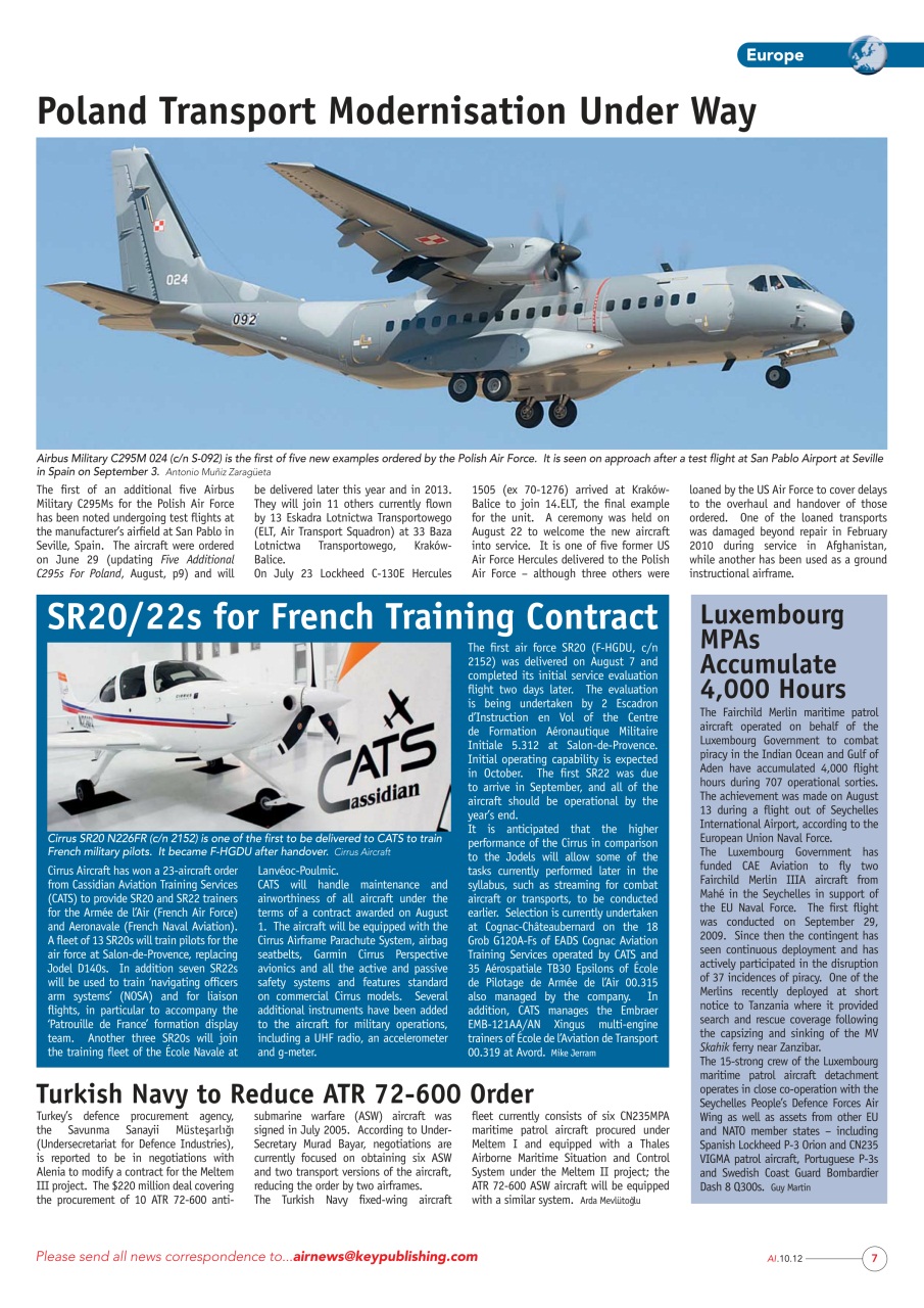 AIR International Preview Pages