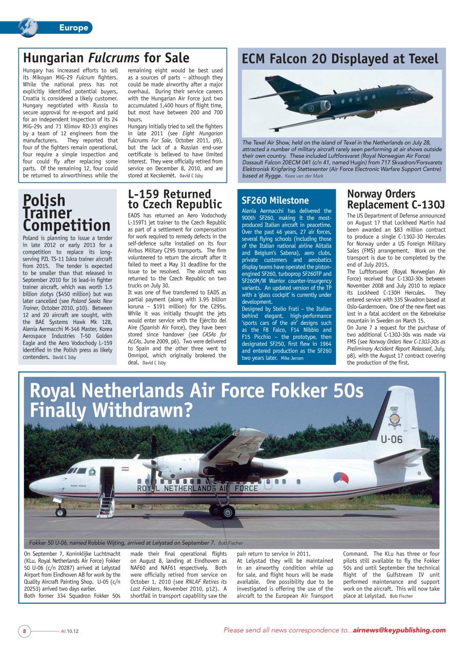 AIR International Preview Pages