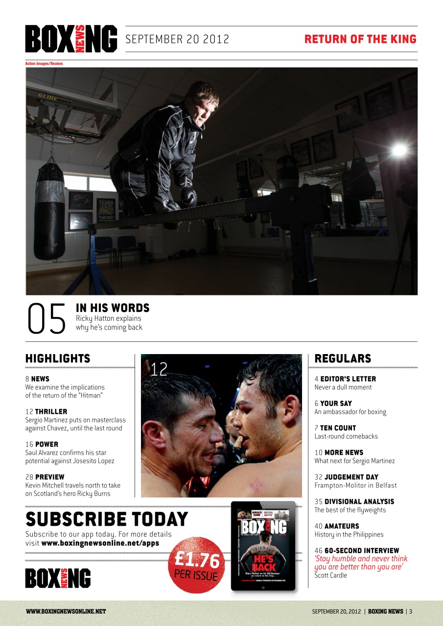 Boxing News Preview Pages