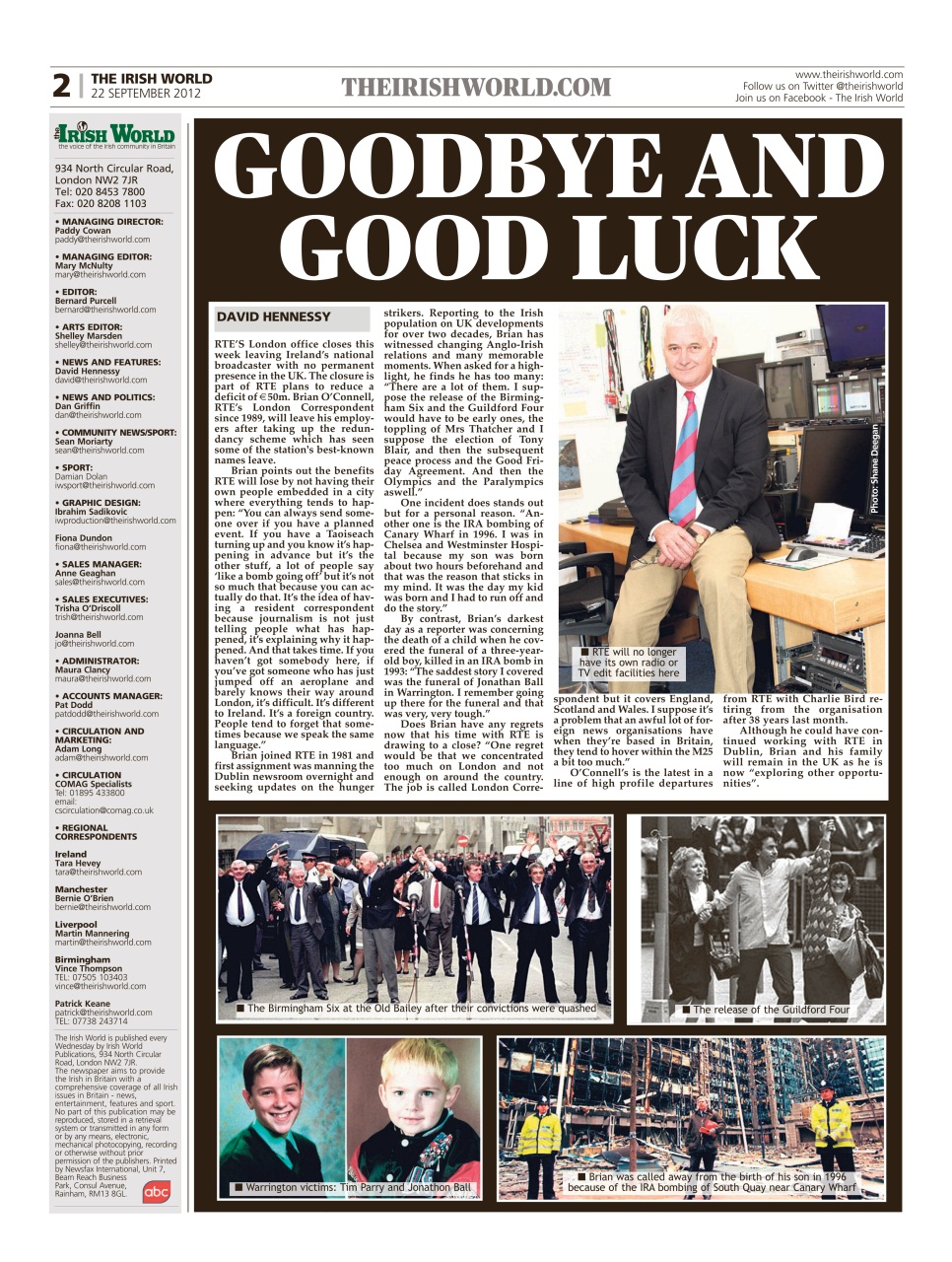 Irish World Preview Pages