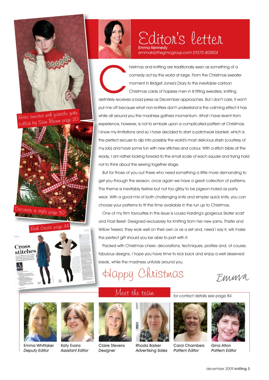 Knitting Preview Pages