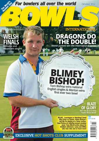 Bowls International issue October 2012