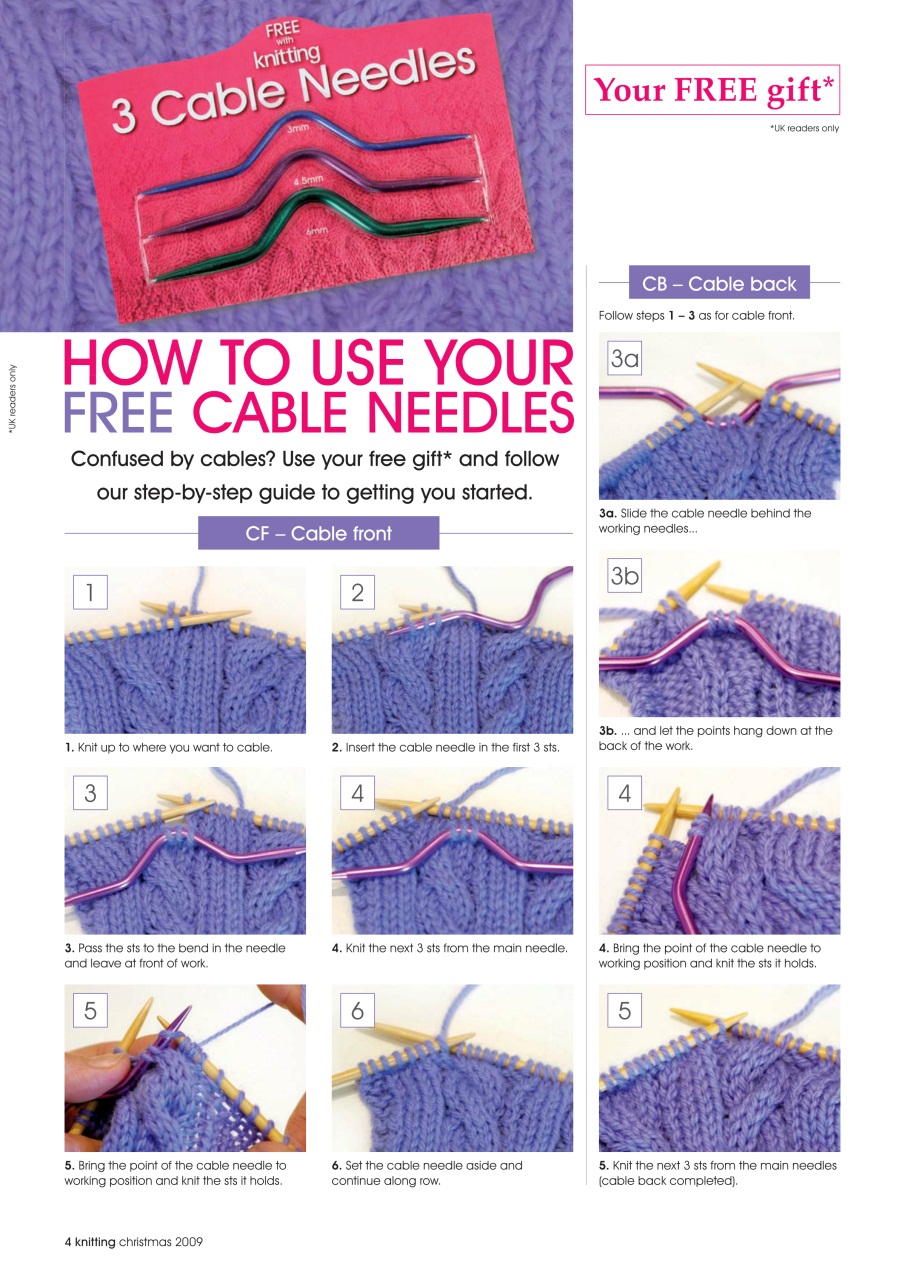 Knitting Preview Pages