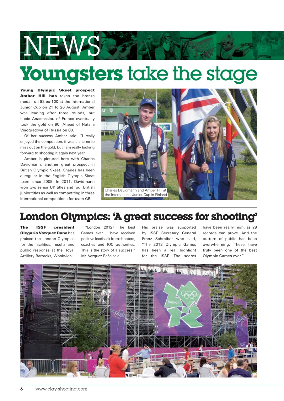 Clay Shooting Preview Pages