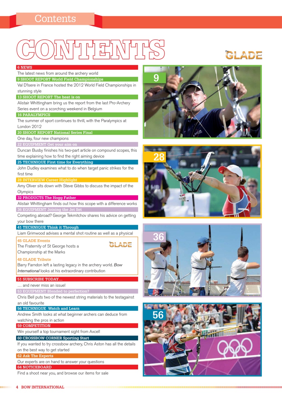 Bow International Preview Pages