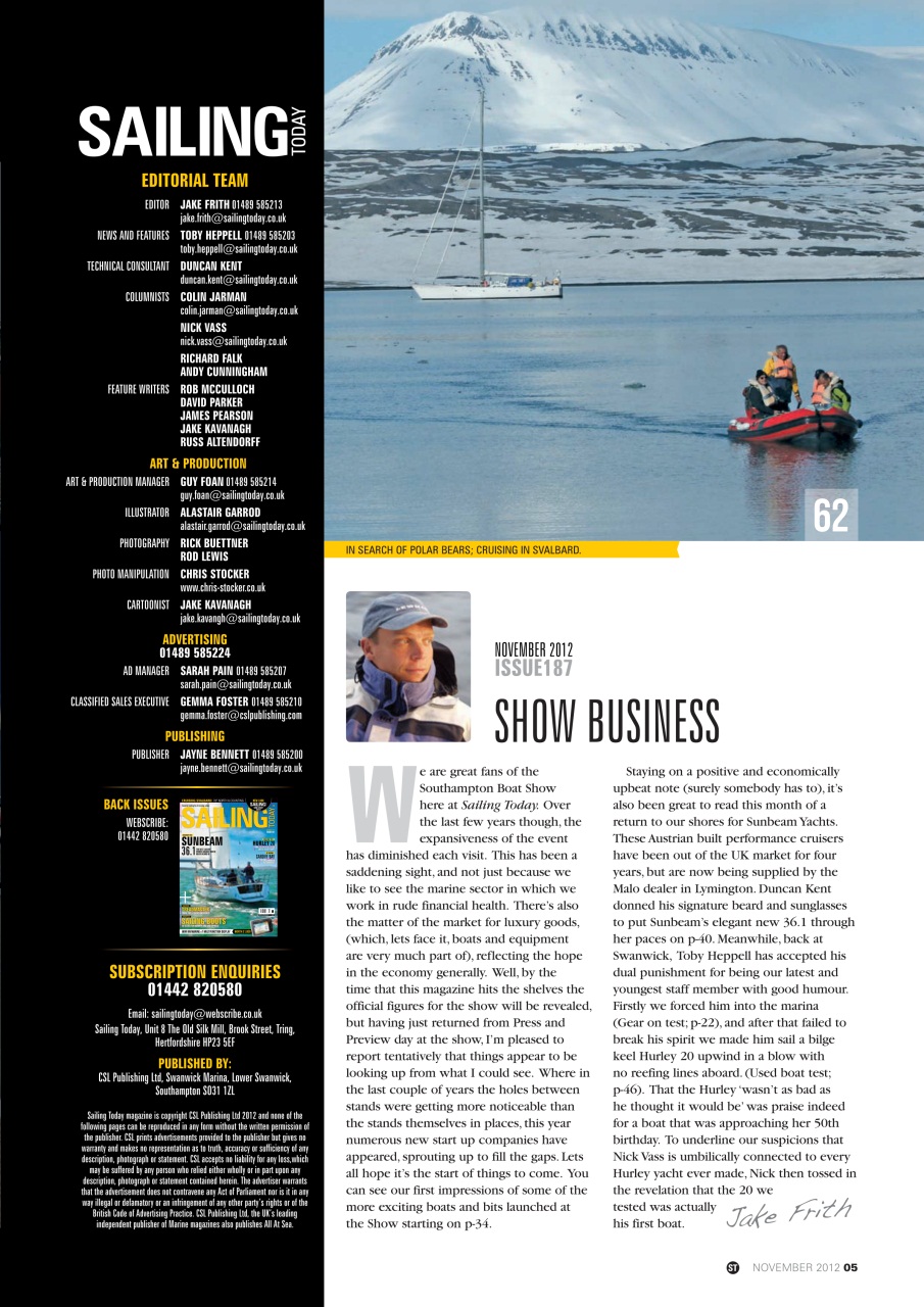 Sailing Today Preview Pages