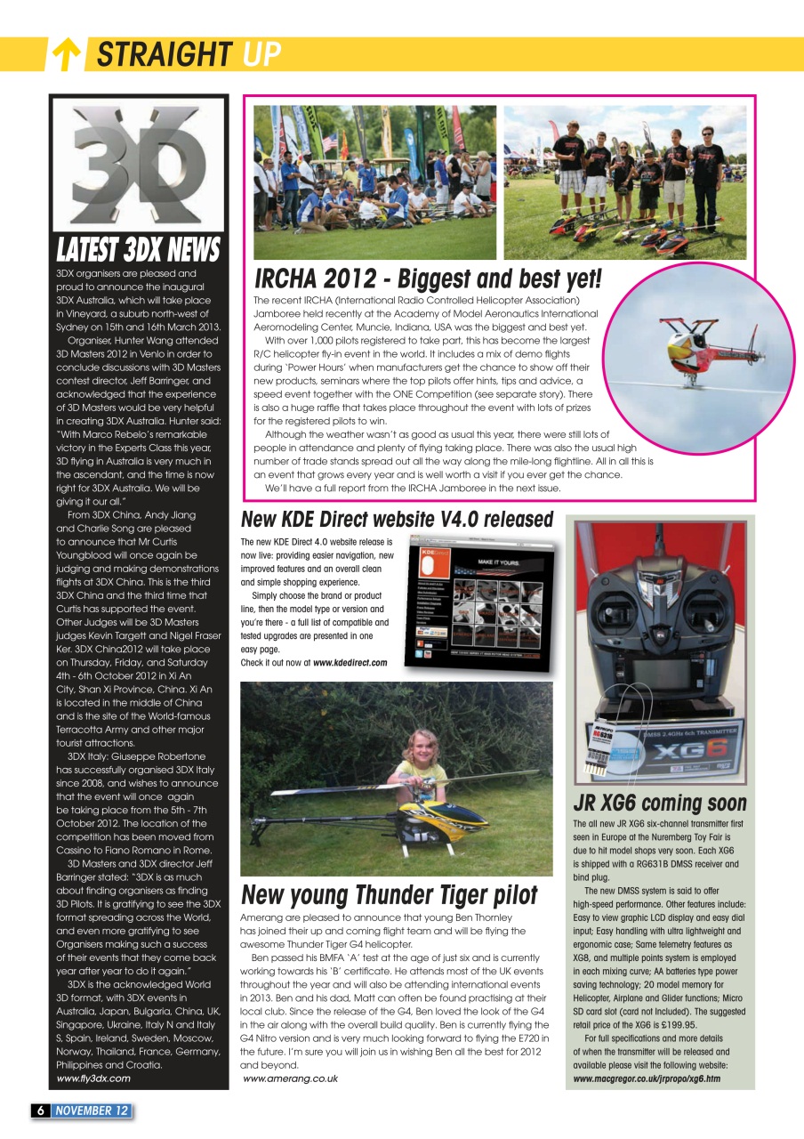 Radio Control Rotor World Preview Pages