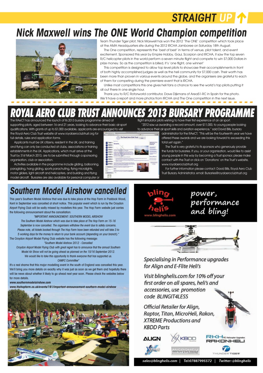 Radio Control Rotor World Preview Pages