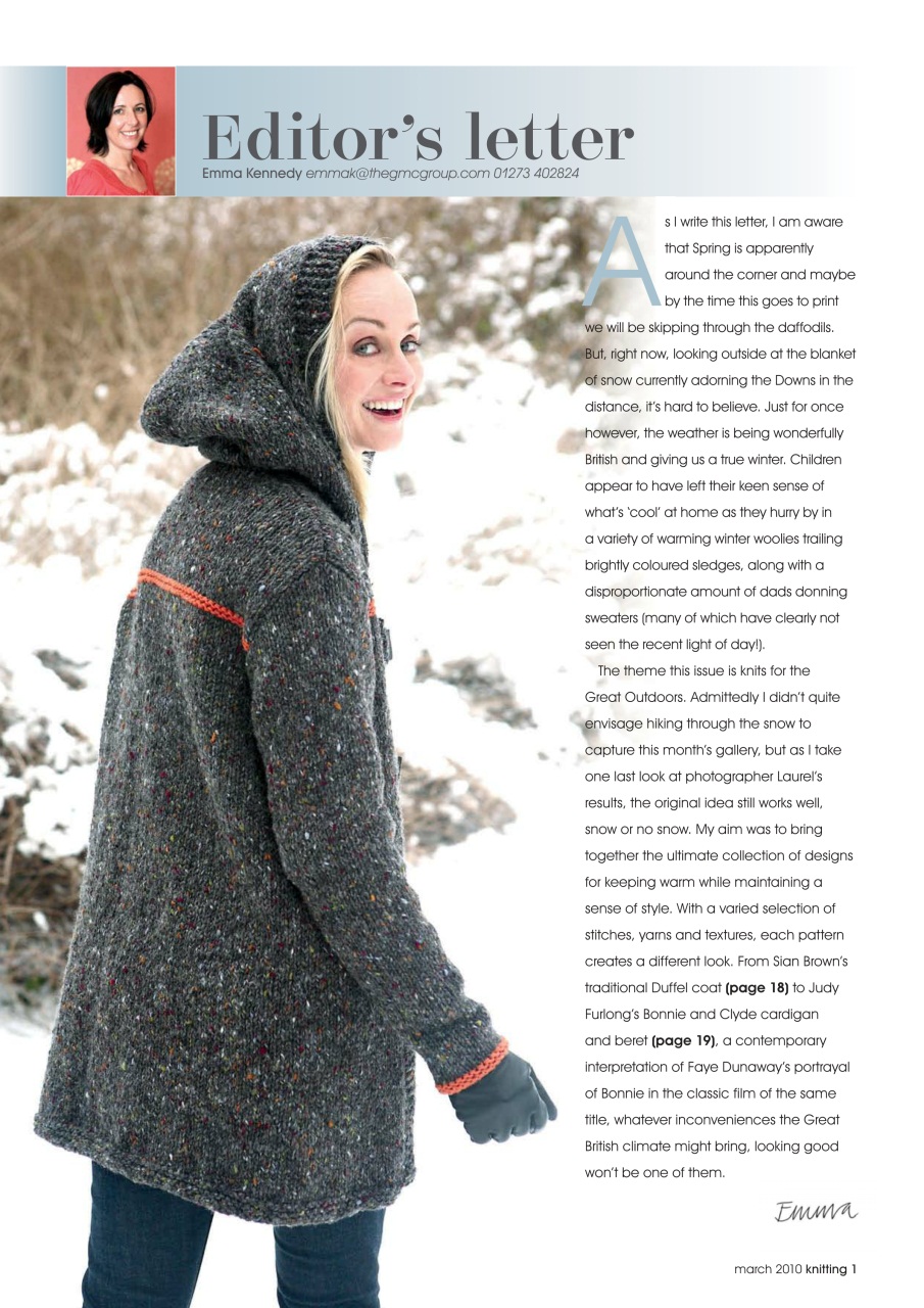 Knitting Preview Pages