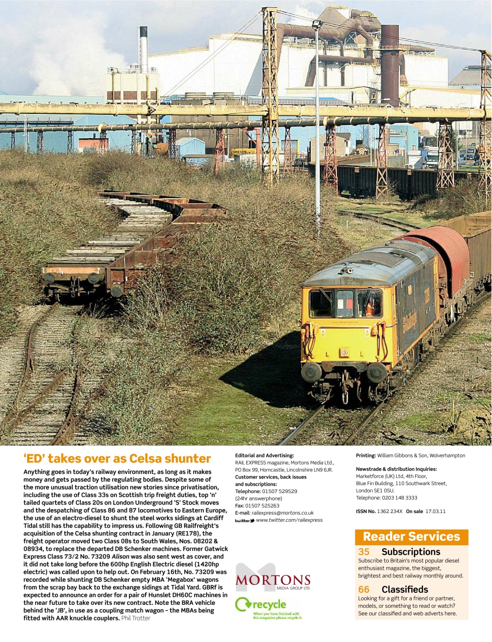 Rail Express Preview Pages