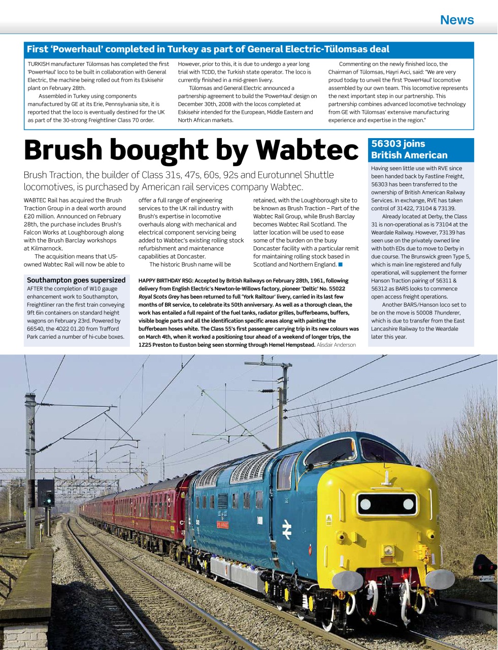 Rail Express Preview Pages