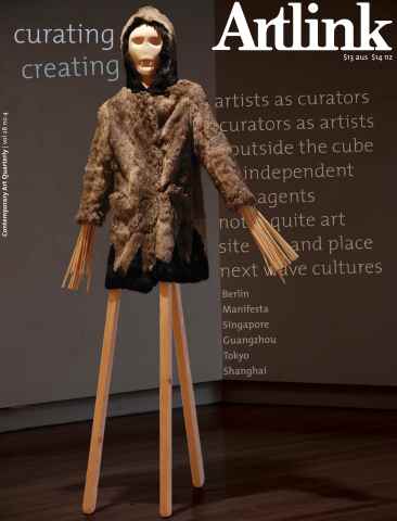 Artlink Magazine issue Curating: creating