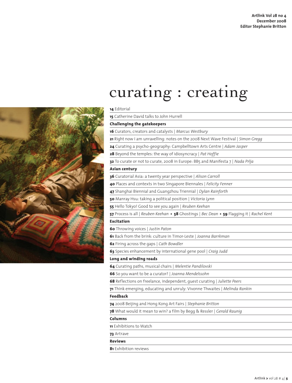 Artlink Magazine Preview Pages