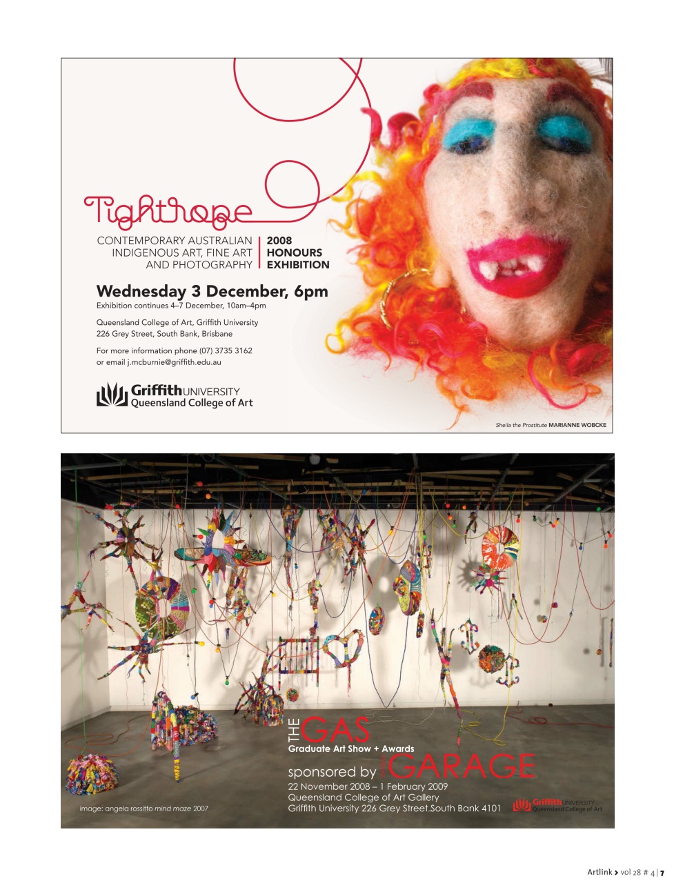 Artlink Magazine Preview Pages