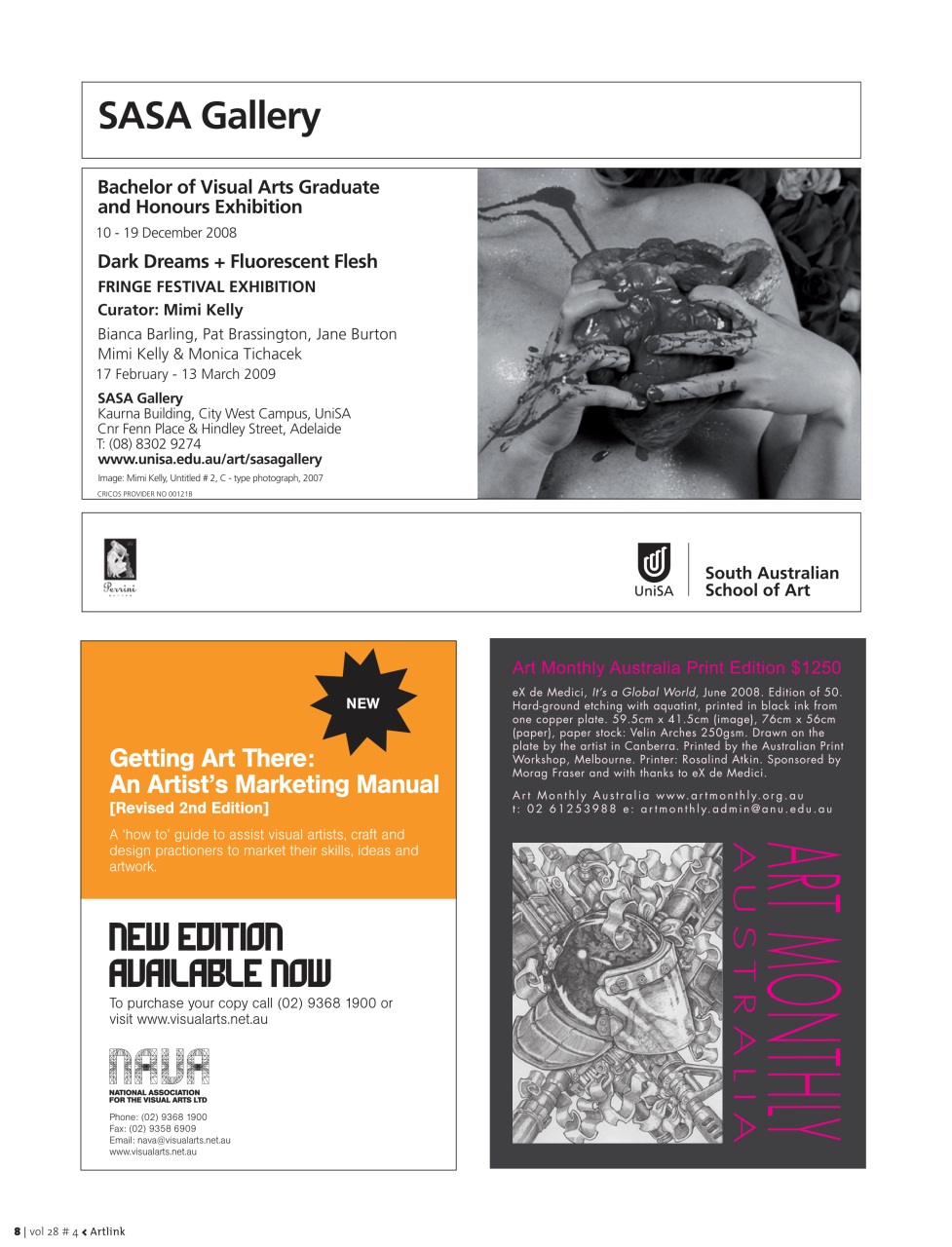 Artlink Magazine Preview Pages